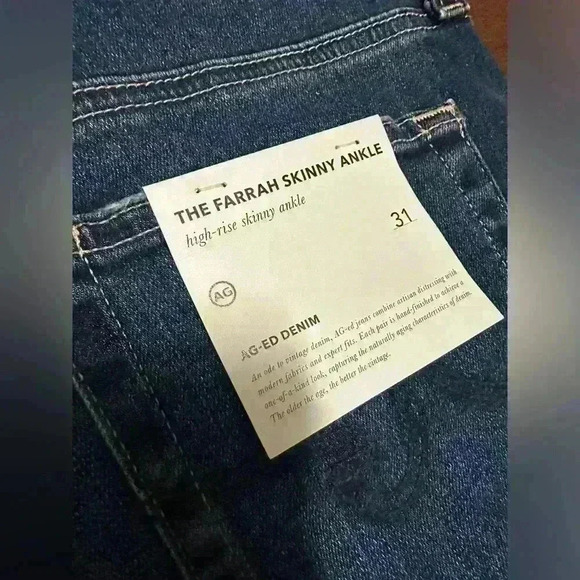 AG Farrah High-Rise Skinny Ankle Jeans - Picture 10 of 12